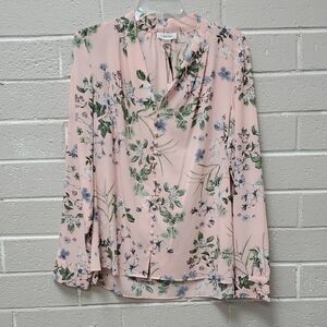Calvin Klein Pink Floral Blouse